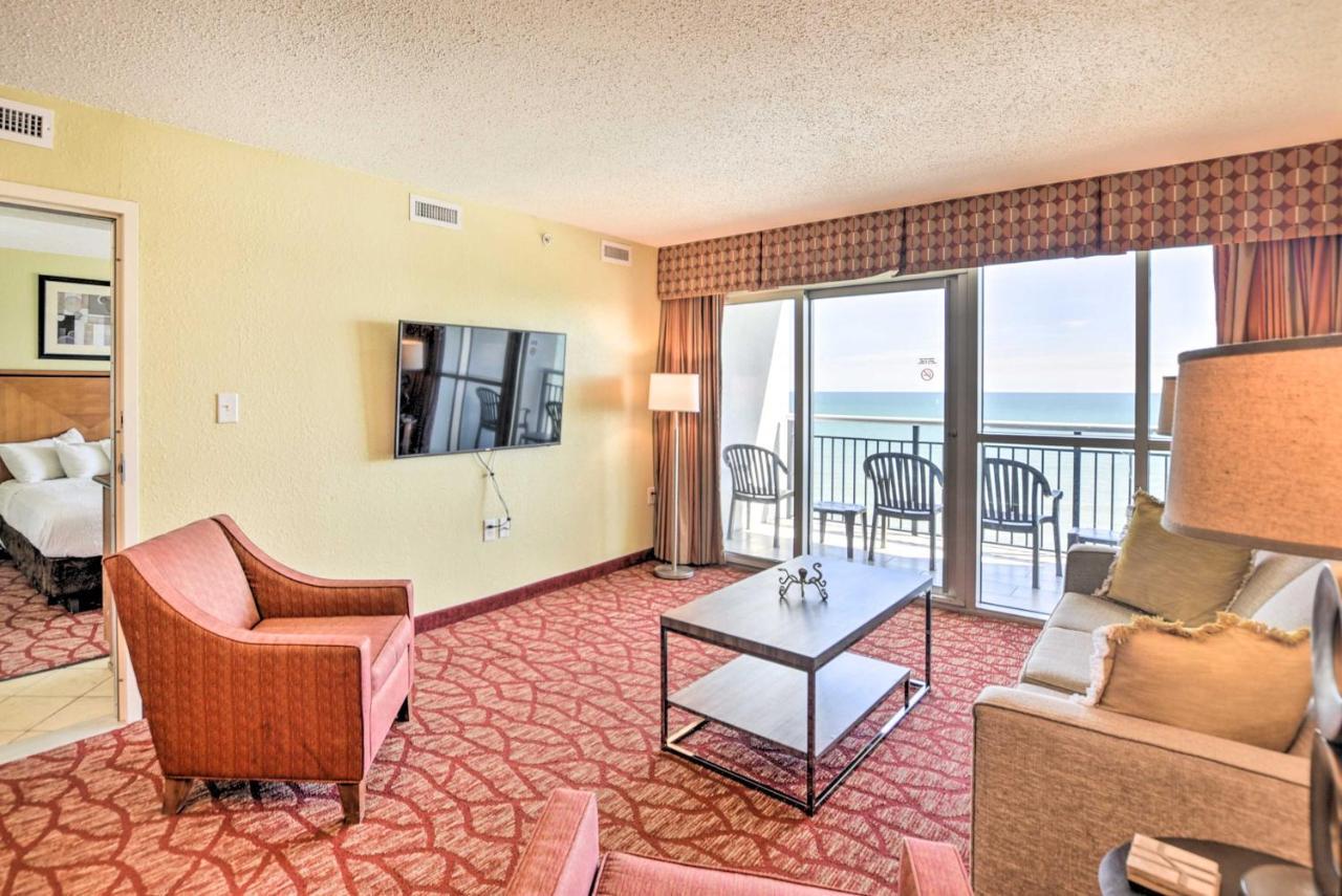 Beachfront Family Condo With View And Pool Access Myrtle Beach Exterior foto